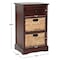 Safavieh Milan Side Storage Side Table - Dark Cherry AMH5700D - alternate 3
